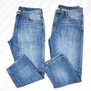 Lot of 2 Men's 40 Lucky Brand Gene Montesano, Men's Regular Straight Jeans